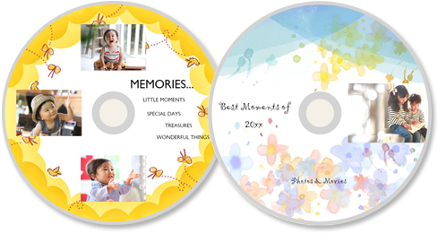 Printing Disc Labels - Cd (500x275), Png Download