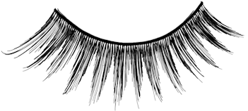 Kryolan Stage B3 False Eyelashes - Kryolan Eyelashes (350x450), Png Download
