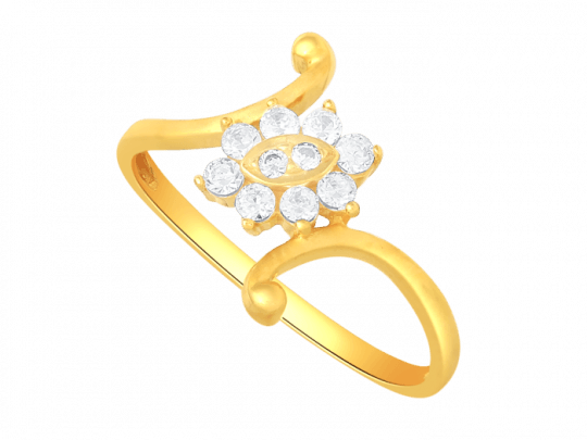 Floral Magic Gold Ring - Georg Jensen Magic Gold Ring (540x405), Png Download