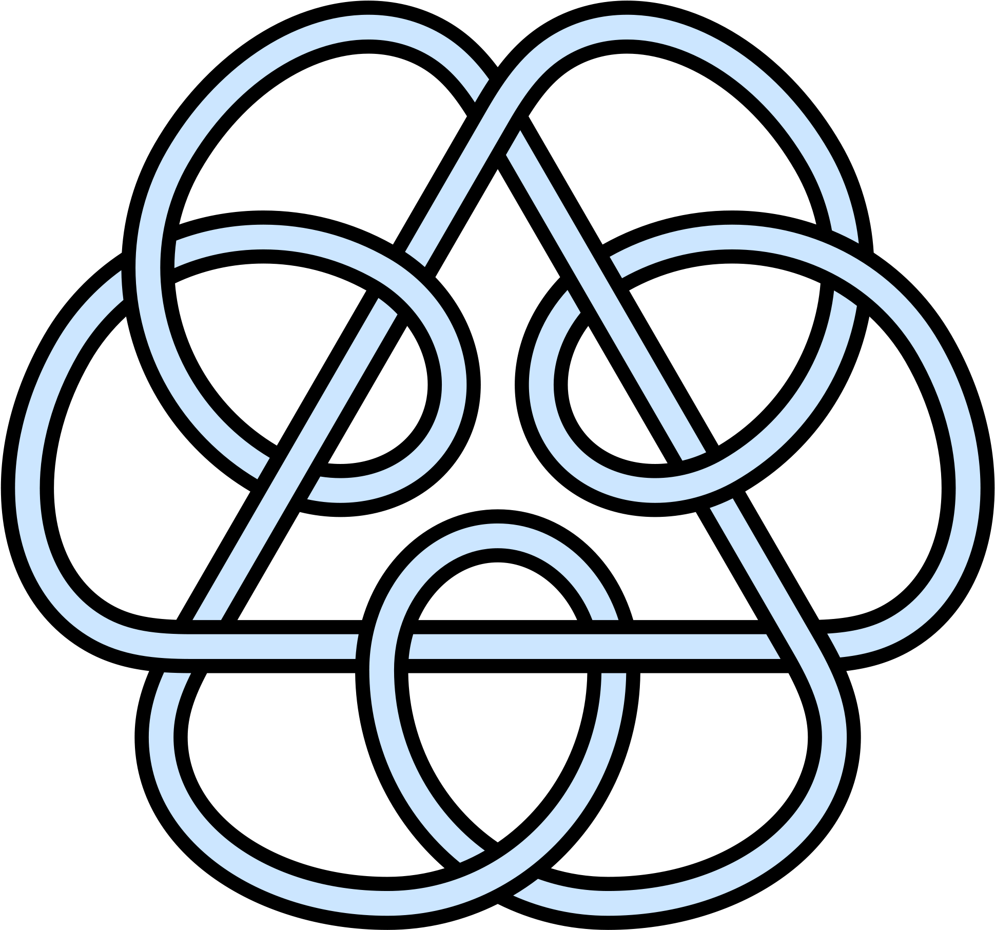 Open - Knot (2000x1846), Png Download