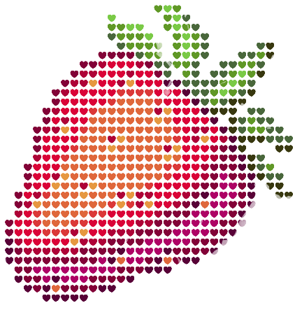 Fresa Fresas Strawberry Strawberries Heart Hearts Coraz - Illustration (432x443), Png Download