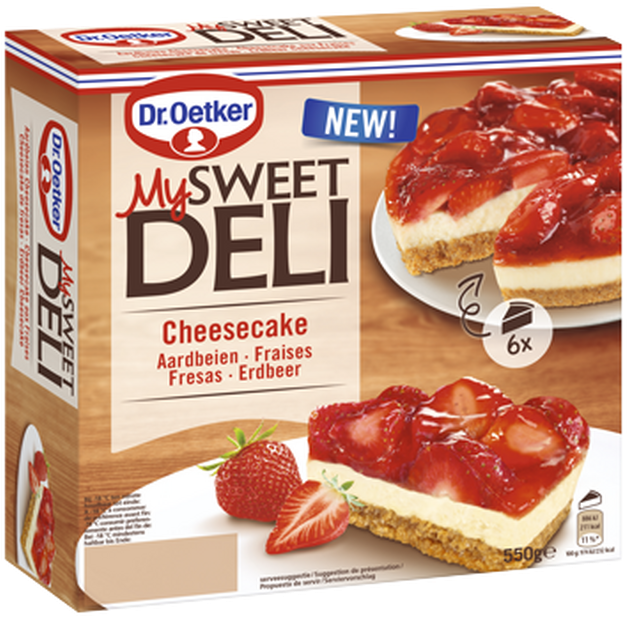 Dr Oetker Tarta Queso (636x673), Png Download