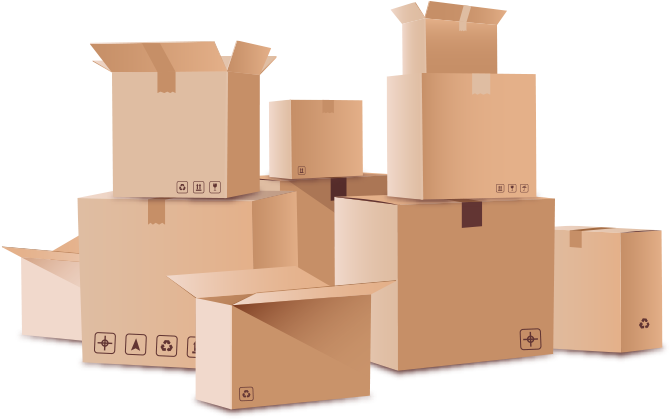Cajas App Spainbox - Corrugated Boxes Market End Use Share (787x486), Png Download
