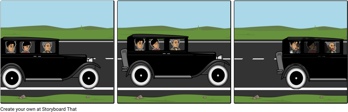 Cajas De Carton - Antique Car (1164x385), Png Download