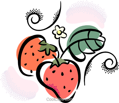 Fresas Libres De Derechos Ilustraciones De Vectores - Berry (480x413), Png Download