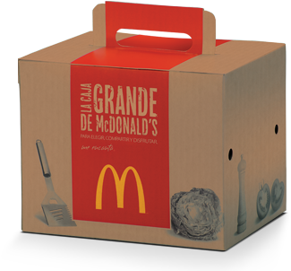 Caja Mcdonalds (450x305), Png Download