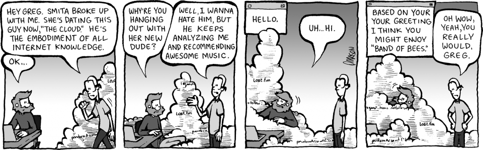 "greg And The Cloud" - Internet (960x298), Png Download