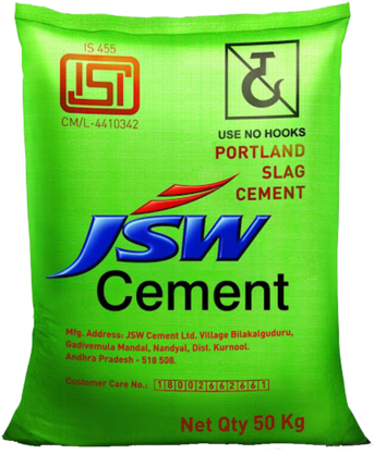 Jsw Cement (427x500), Png Download