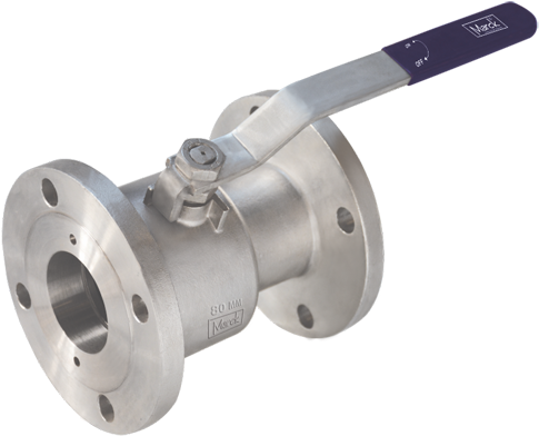 Ss 316 Single Piece Design Ball Valve F/e Class 150 - Ball Valve (500x502), Png Download