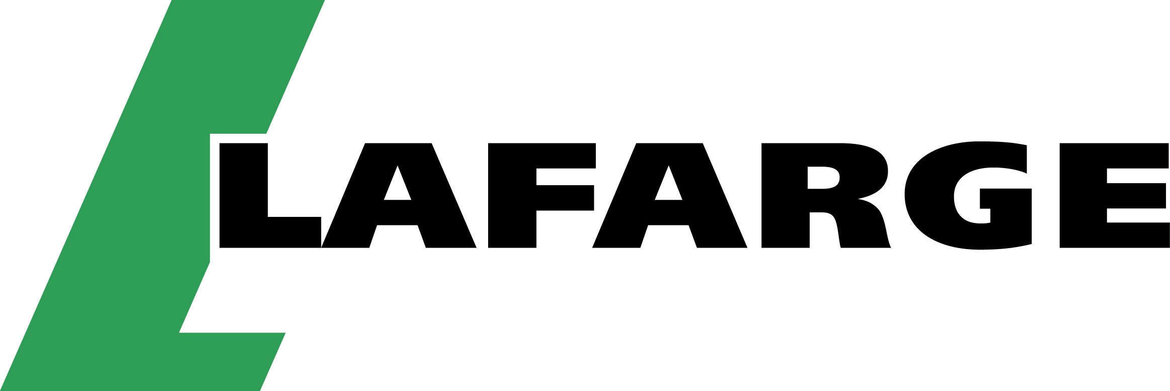 Lafarge Cement, Concrete, Aggregates And Gypsum Lafarge, - Logo Lafarge (2325x777), Png Download