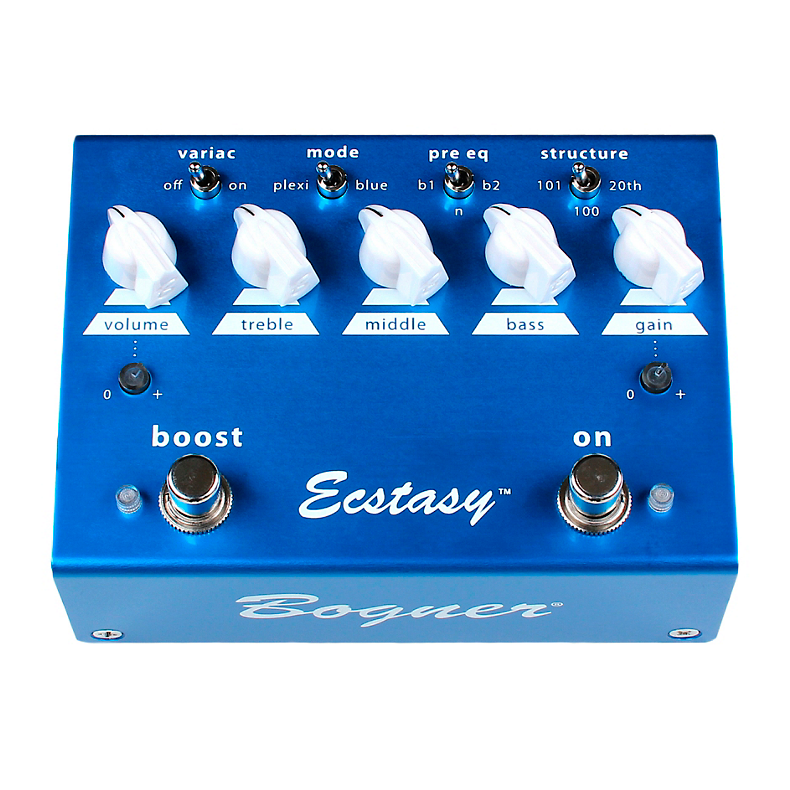 Bogner Ecstasy Blue Overdrive Guitar Effects Pedal - Bogner Ecstasy Blue Overdrive Guitar Pedal (676x1000), Png Download