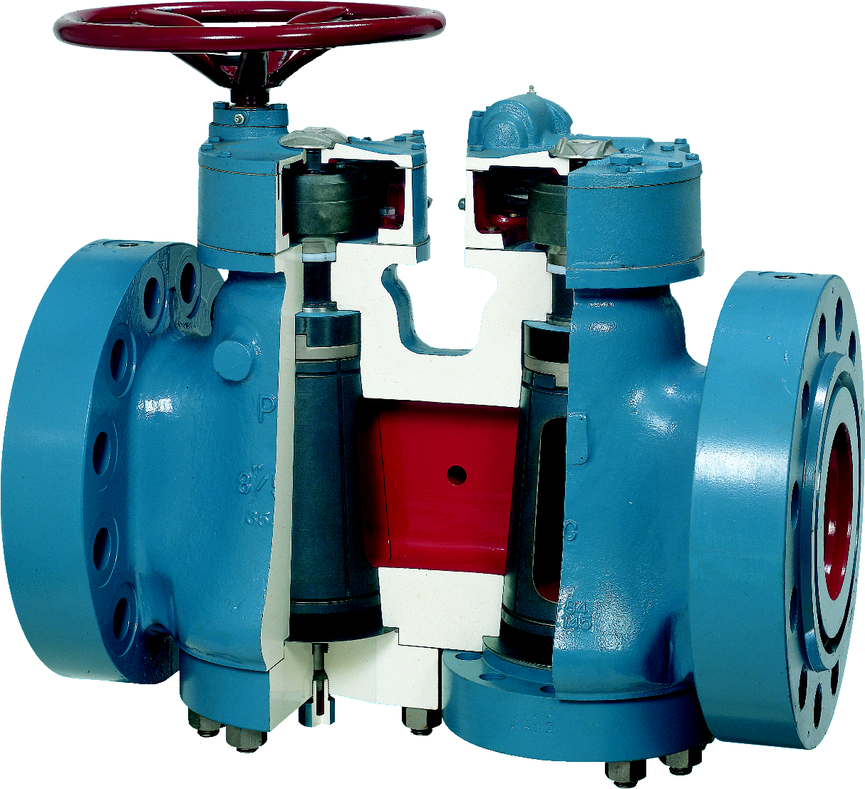 Plug Valve - Dbb Valve Plug (1535x1345), Png Download