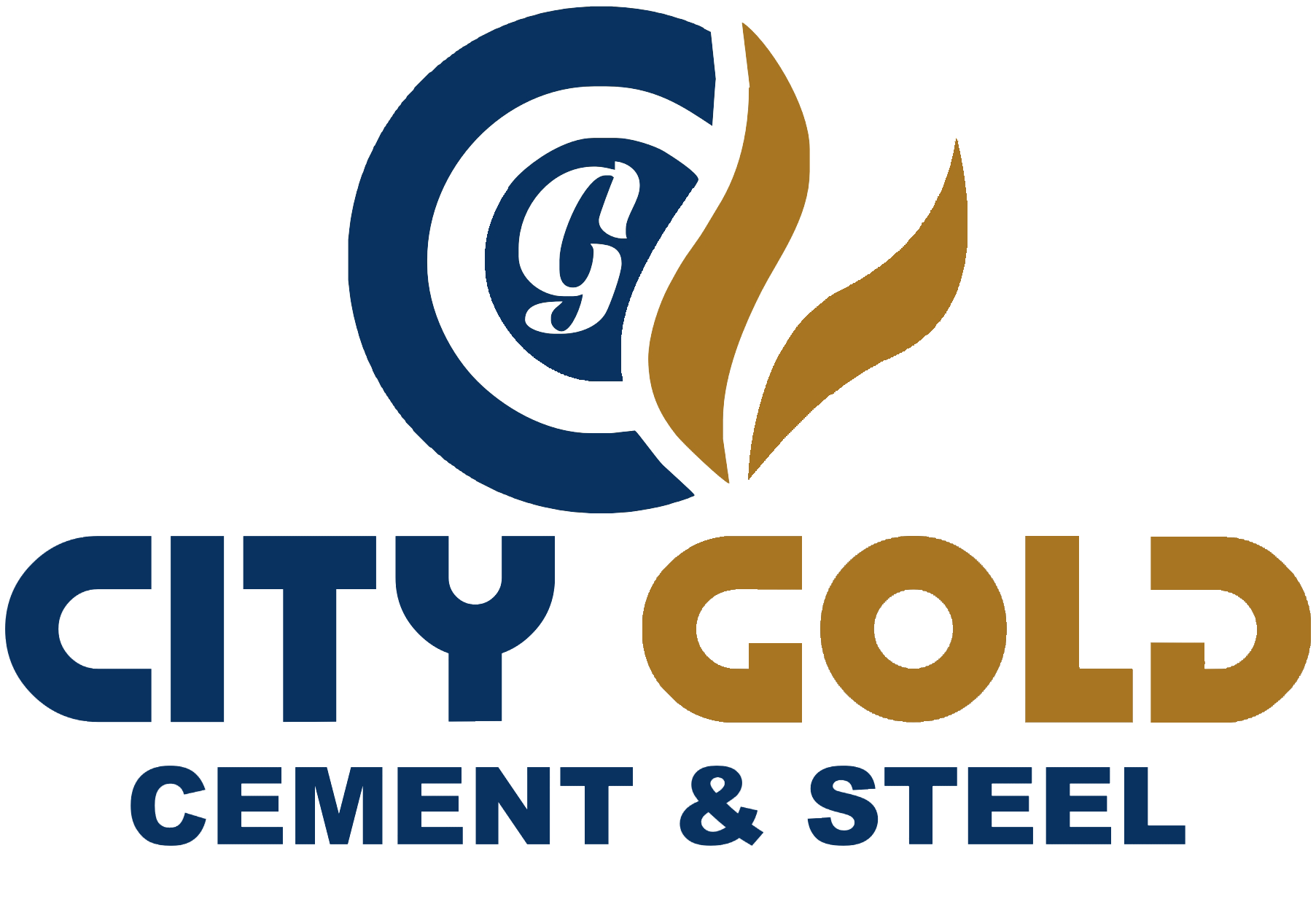 Home - City Gold Cement Logo (1821x1288), Png Download
