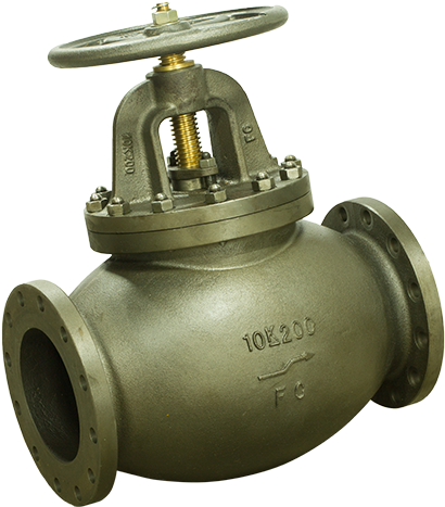 En]marine Cast Iron Globe Valve 5k[ - Cast Iron (500x500), Png Download