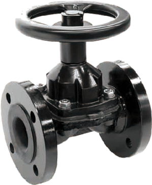 Straight Orifice Diaphragm Valve - Diaphragm Valve (570x370), Png Download