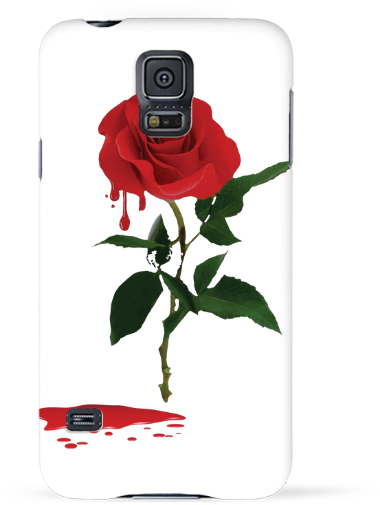 Coque 3d Samsung Galaxy S5 Bloody Rose Par Delf In - Garden Roses (690x850), Png Download