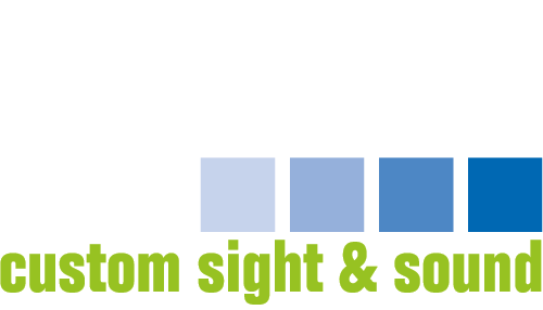 Large Company Logo - Applause Custom Sight And Sound (500x286), Png Download