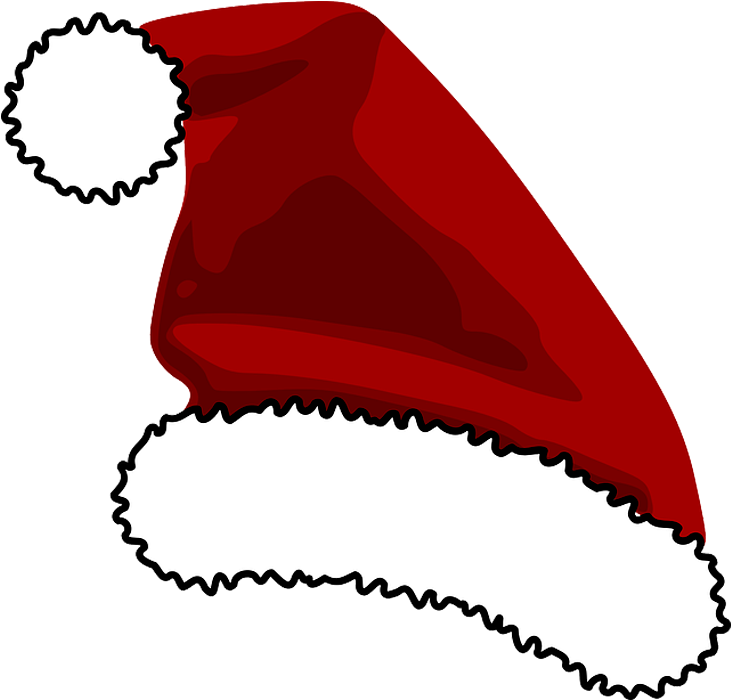 Gorrinho De Papai Noel Em Png - Christmas Hat Clipart (768x1024), Png Download