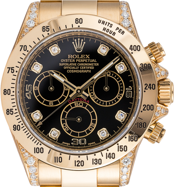 Rolex Cosmograph Daytona Diamond (600x600), Png Download