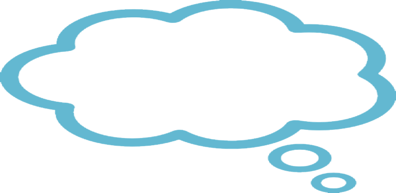 Bienvenidos - Nube De Pensamiento Azul (777x379), Png Download