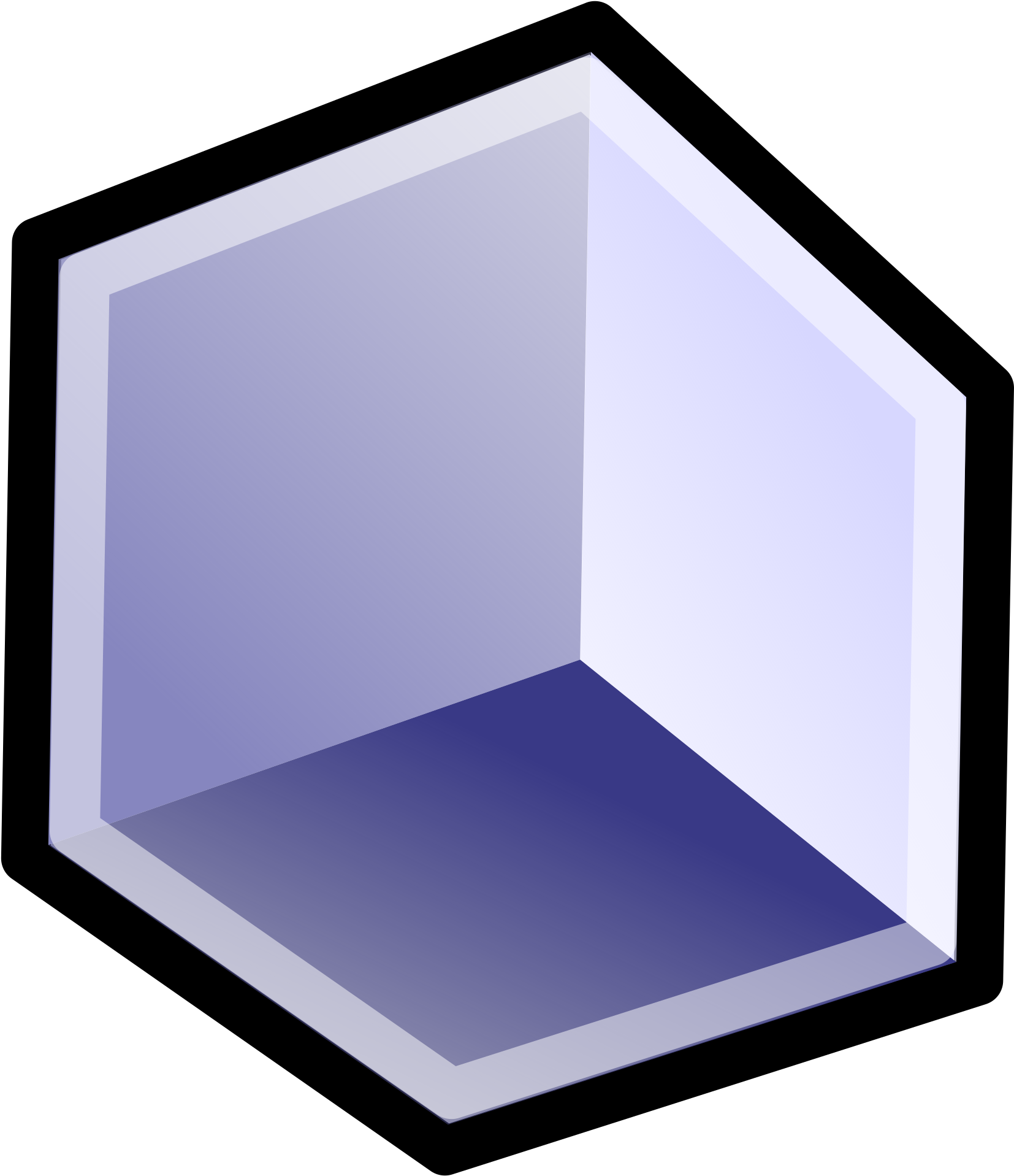 Open - 3d Box Tool Inkscape (2000x2000), Png Download
