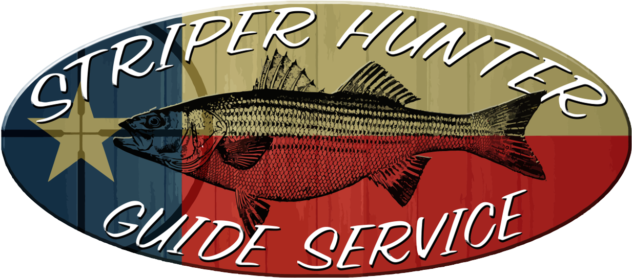 Png Logo Download - Striper Hunter - Fishing Guide Lake Texoma (1241x560), Png Download