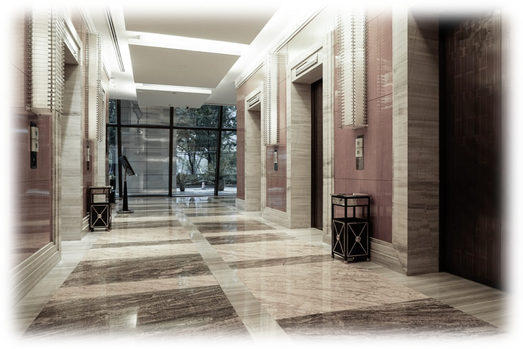 The High Gloss Finish Is Part Of The Stone Surface - Marble (1685x1125), Png Download