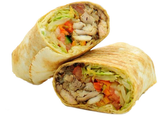 Chicken Swarma - Step By Step Shawarma Recipe (550x416), Png Download