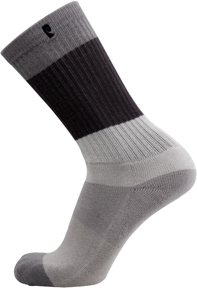 Striper Psock - Grey - Sock (819x1024), Png Download