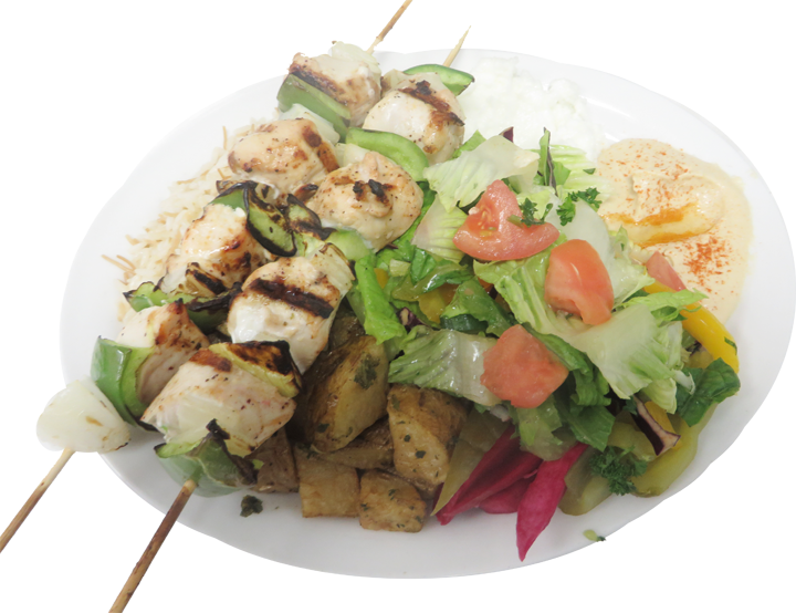 We Weclome You To A Delicious Food Of Exquisite Dishes - Skewer (720x554), Png Download