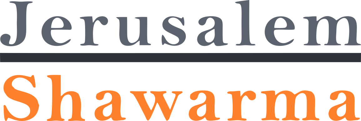 Logo - Jerusalem Shawarma Logo (1154x388), Png Download