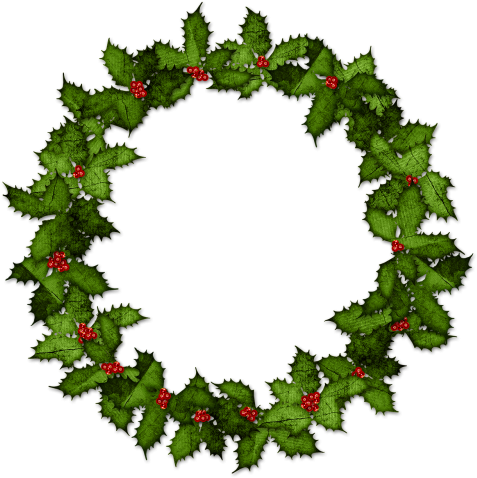 Frame,photo Frame,christmas,new Year's Eve,digital - Hawaiian Garland (500x497), Png Download