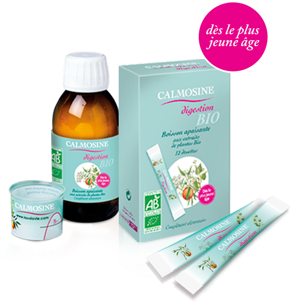 Calmosine Pour Faciliter La Digestion De Vos Bébés - Laudavie Calmosine Digestion Bio 12 Dosettes (591x637), Png Download