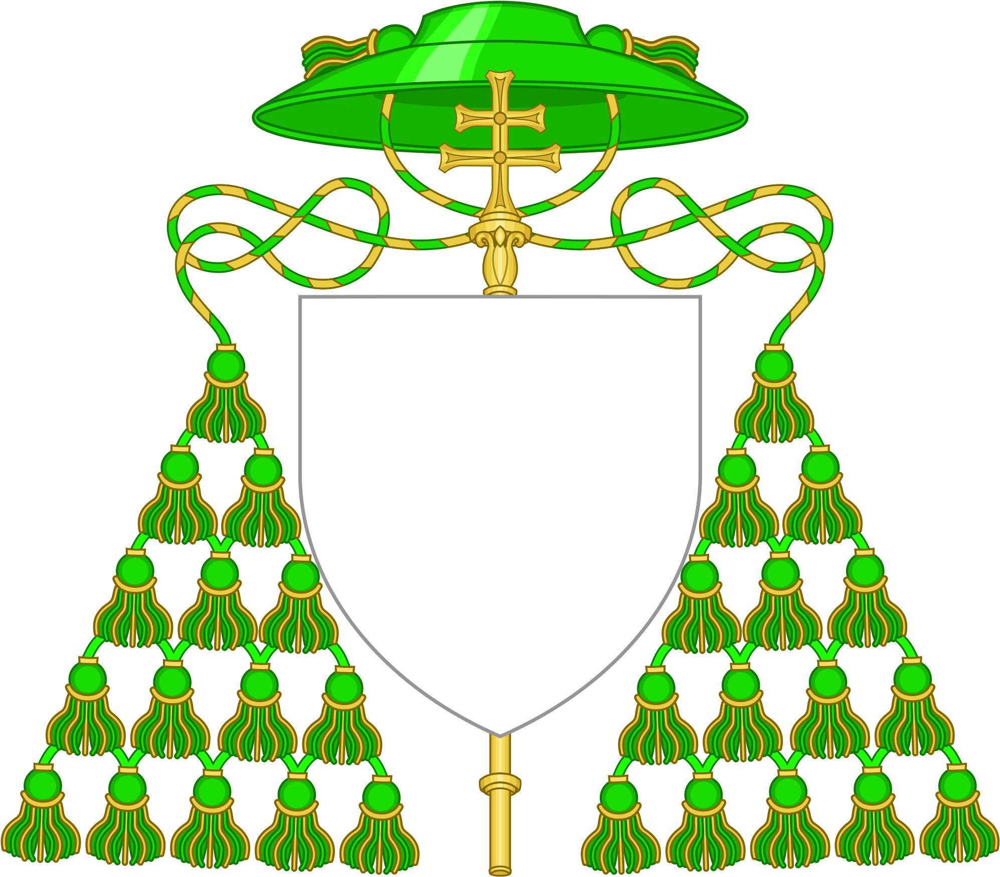 Open - Archbishops Coat Of Arms (2000x1754), Png Download