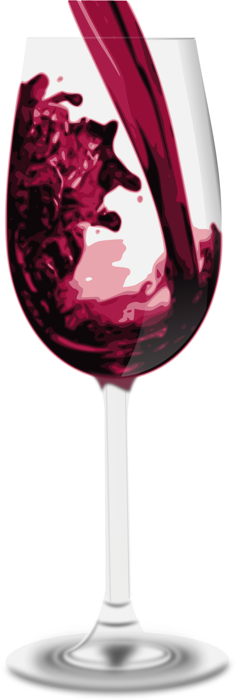 Big Image - Animated Gif Wine Glass (775x2400), Png Download