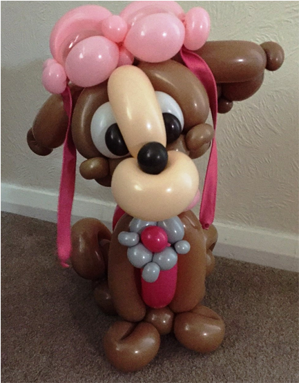 Sky From Paw Patrol Balloon Model - Balloon (640x554), Png Download