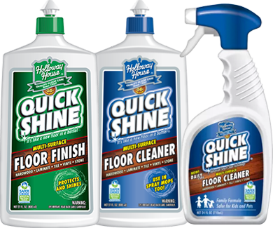 Multi-surface Floor Finish For Stone, Tile, Laminate - Quick Shine Daily Care Multi-surface Floor Cleaner, (390x325), Png Download