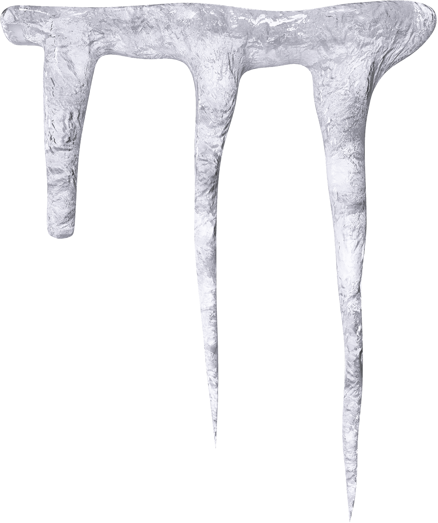 Icicles - Icicle (1670x1992), Png Download