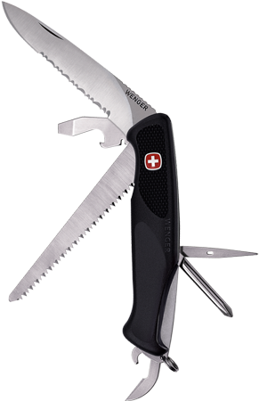 Swiss Army Knife - Wenger New Ranger 55 (300x449), Png Download