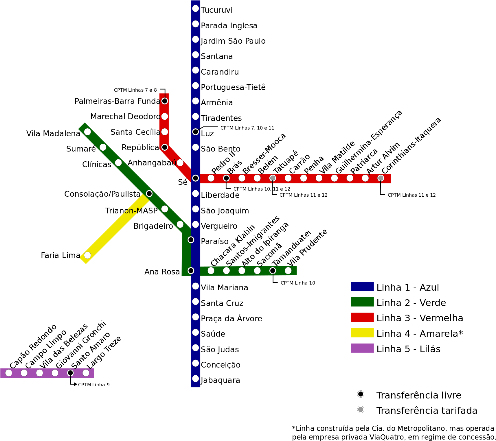 Open - Mapa Metro Sp Png (2000x1600), Png Download