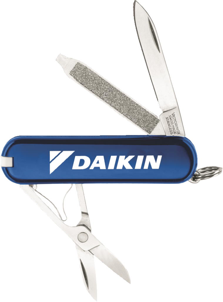 D1875 Classic Sd Swiss Army Knife - Daikin Altherma (759x1024), Png Download