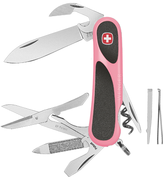 The Wenger Swiss Army Knife - Wenger Swiss Army Knife Evogrip 10 (388x370), Png Download