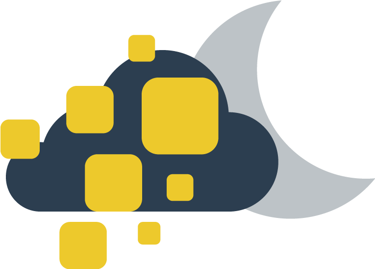 Moon Cloud - Moon (764x764), Png Download