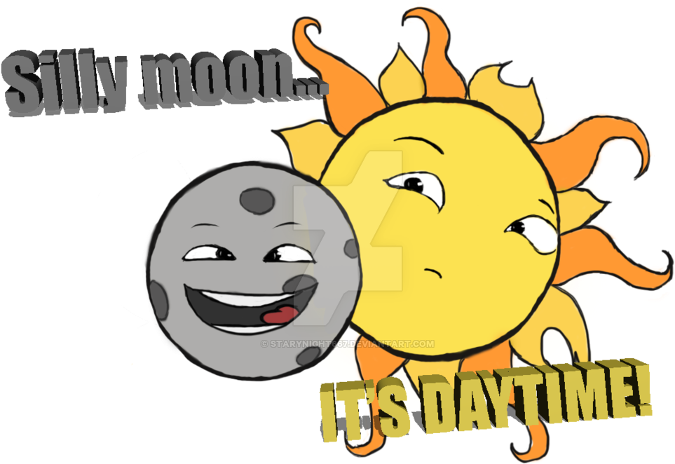 Moon Clipart Silly - T-shirt (1024x684), Png Download