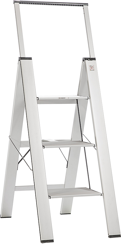 Xtend Climb Slimline Home Series Step Stool, Angle - Shelf (400x803), Png Download