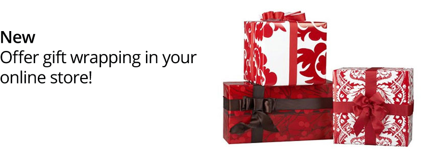 Gift Wrapping Available In Your Online Store - Gift Wrapping Available (860x320), Png Download