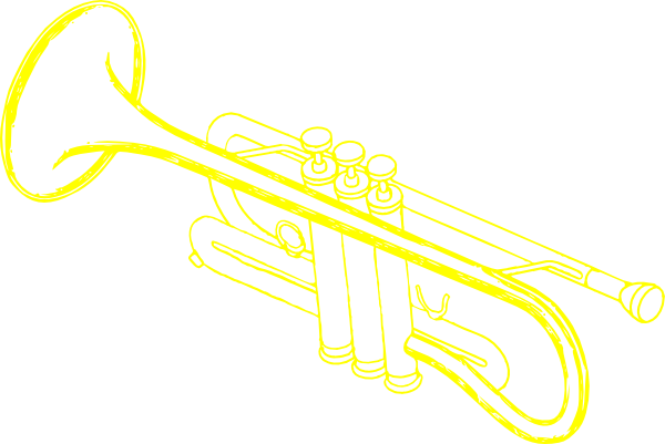 Trumpet Clip Art (600x401), Png Download
