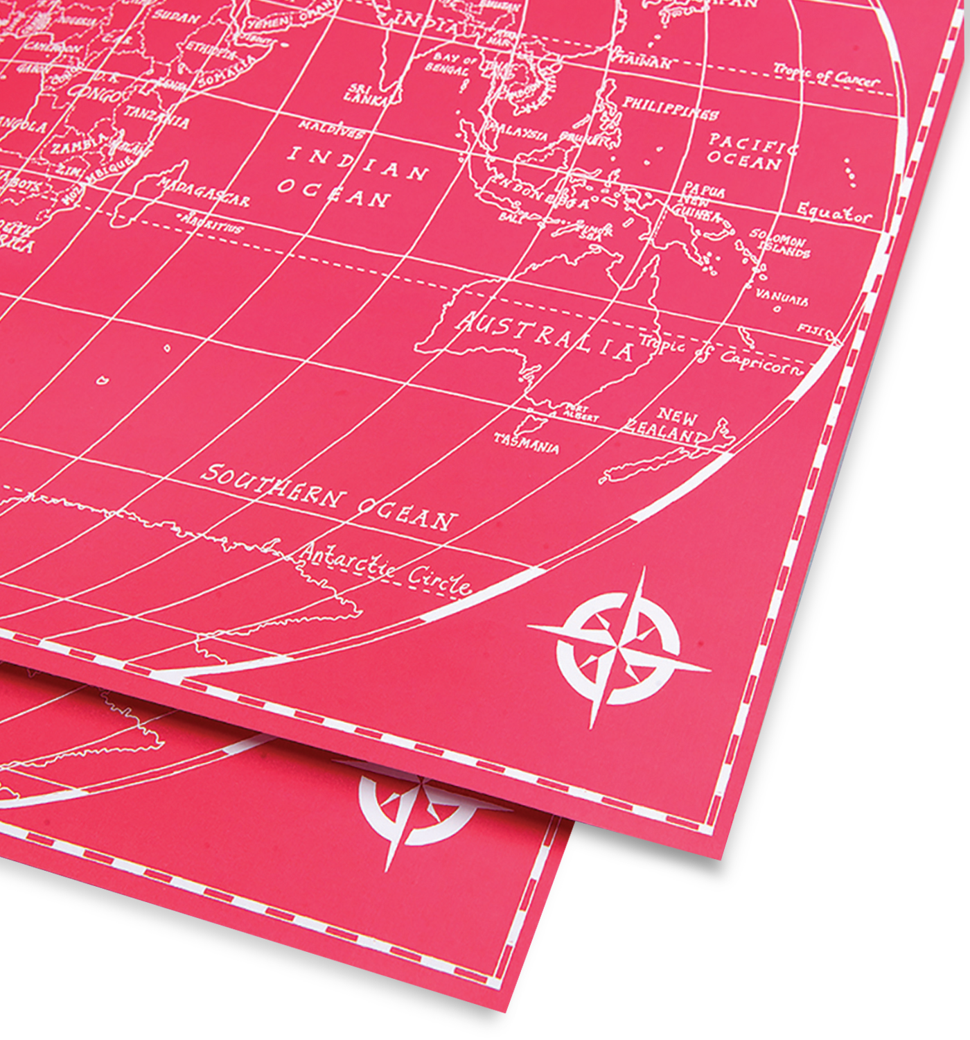 World Map Gift Wrap - Map (1400x1500), Png Download