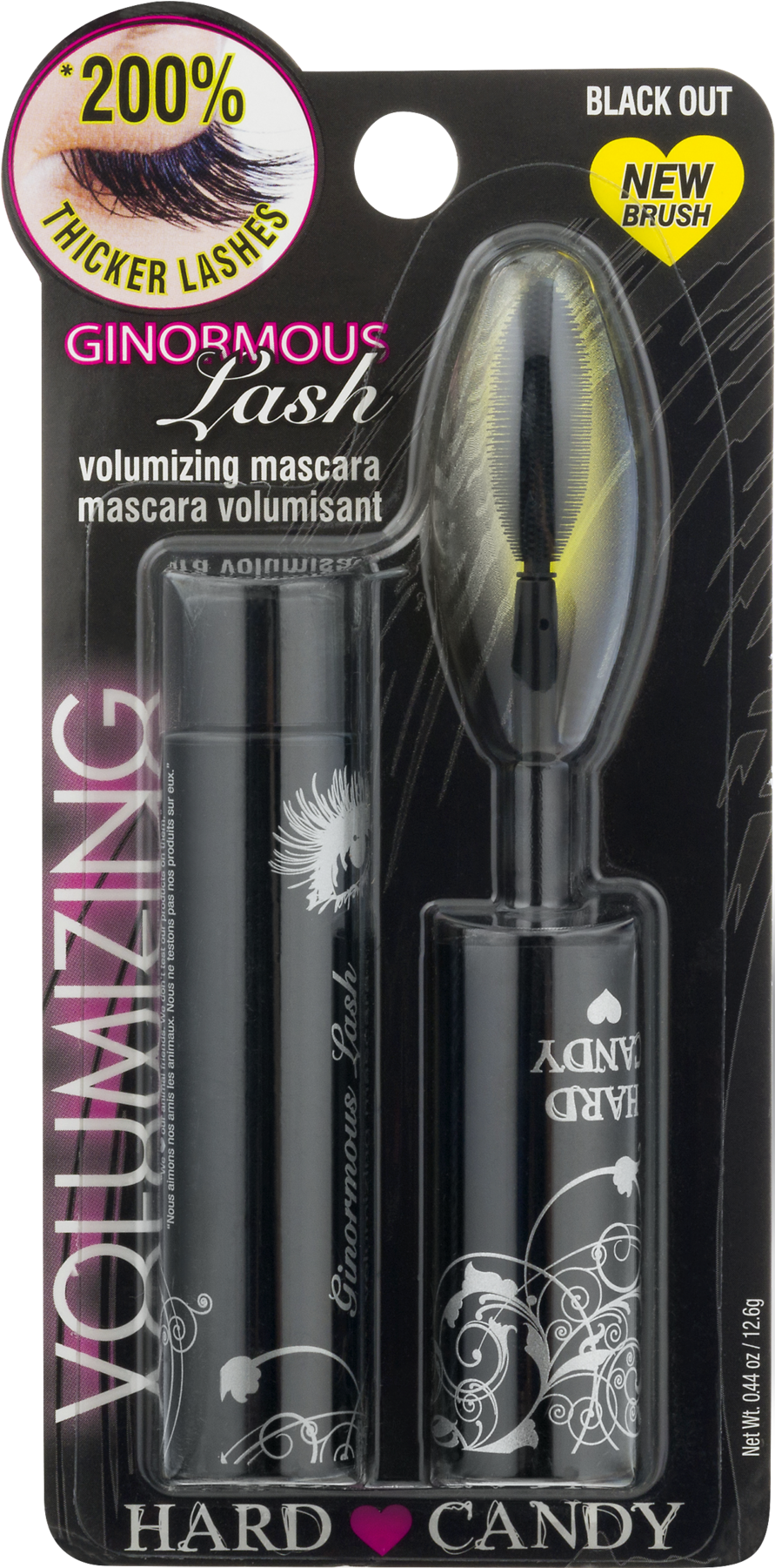Hard Candy Ginormous Lash Classic Volumizing Mascara, - Hard Candy Ginormous Mascara Blue (1800x1800), Png Download