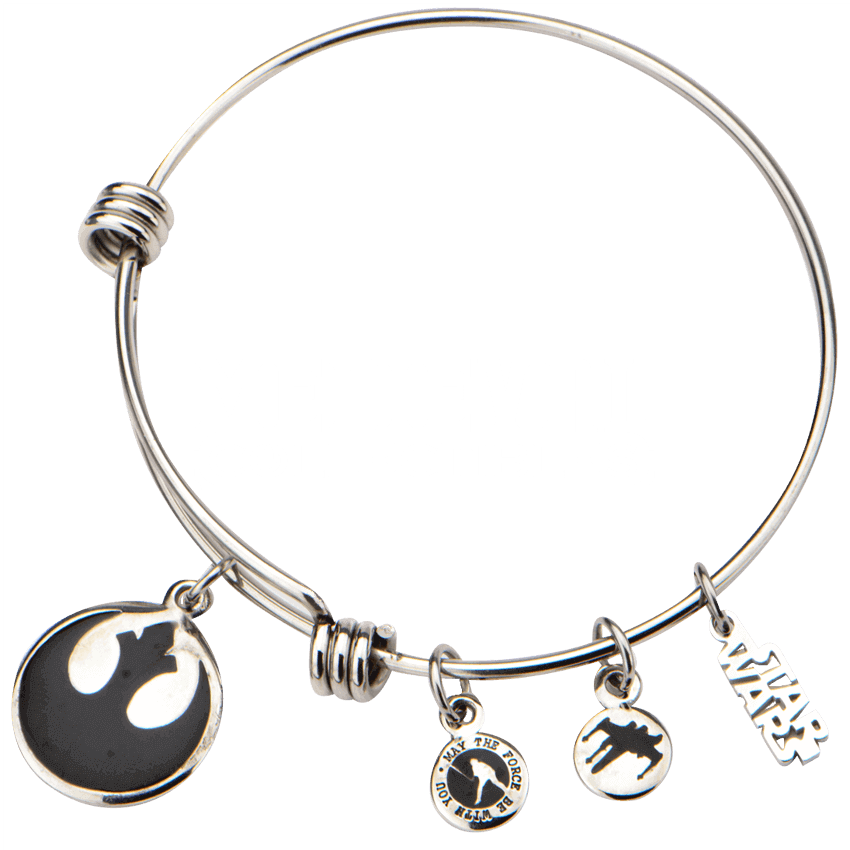 Star Wars Rebel Alliance Expandable Charm Bracelet - "star Wars Rebel Alliance Expandable Charm Bracelet" (850x850), Png Download